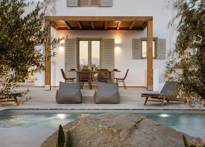 P Square Luxury Naxos וילה